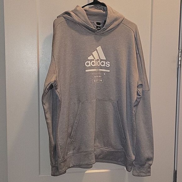 Adidas Men’s For Creators Only SZ XL light grey Hoodie Sweatshirt - Picture 1 of 5